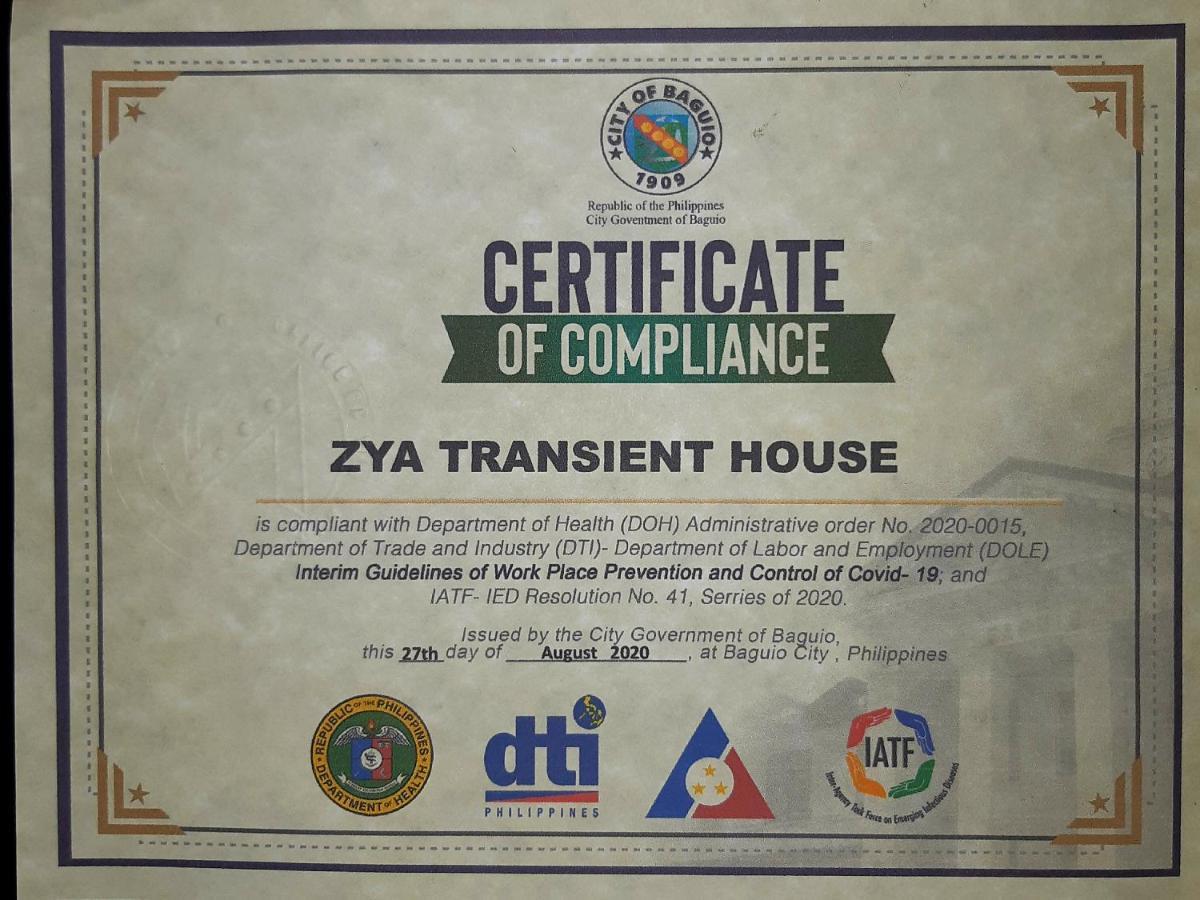 Zya 3Br A-House Apartment Baguio City Exterior photo